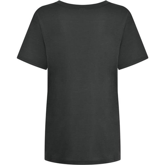 Boho Skeleton Love Graphic Printed Oversized T Shirt Short Sleeve Tee Top - Picture 5 of 7